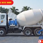 Xe bồn trộn bê tông 7 khối Daewoo K4MVF nhập khẩu nguyên chiếc